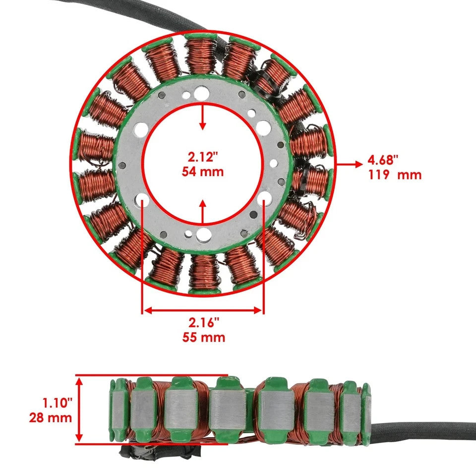 Stator for Honda VT600C VT-600C Shadow VLX 600 1999 2000 2001 2002 2003-2007