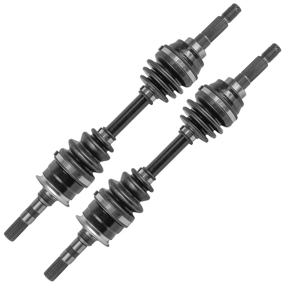 Front Left & Right CV Joint Axles For Kawasaki Bayou 300 KLF300C 4X4 1989-05