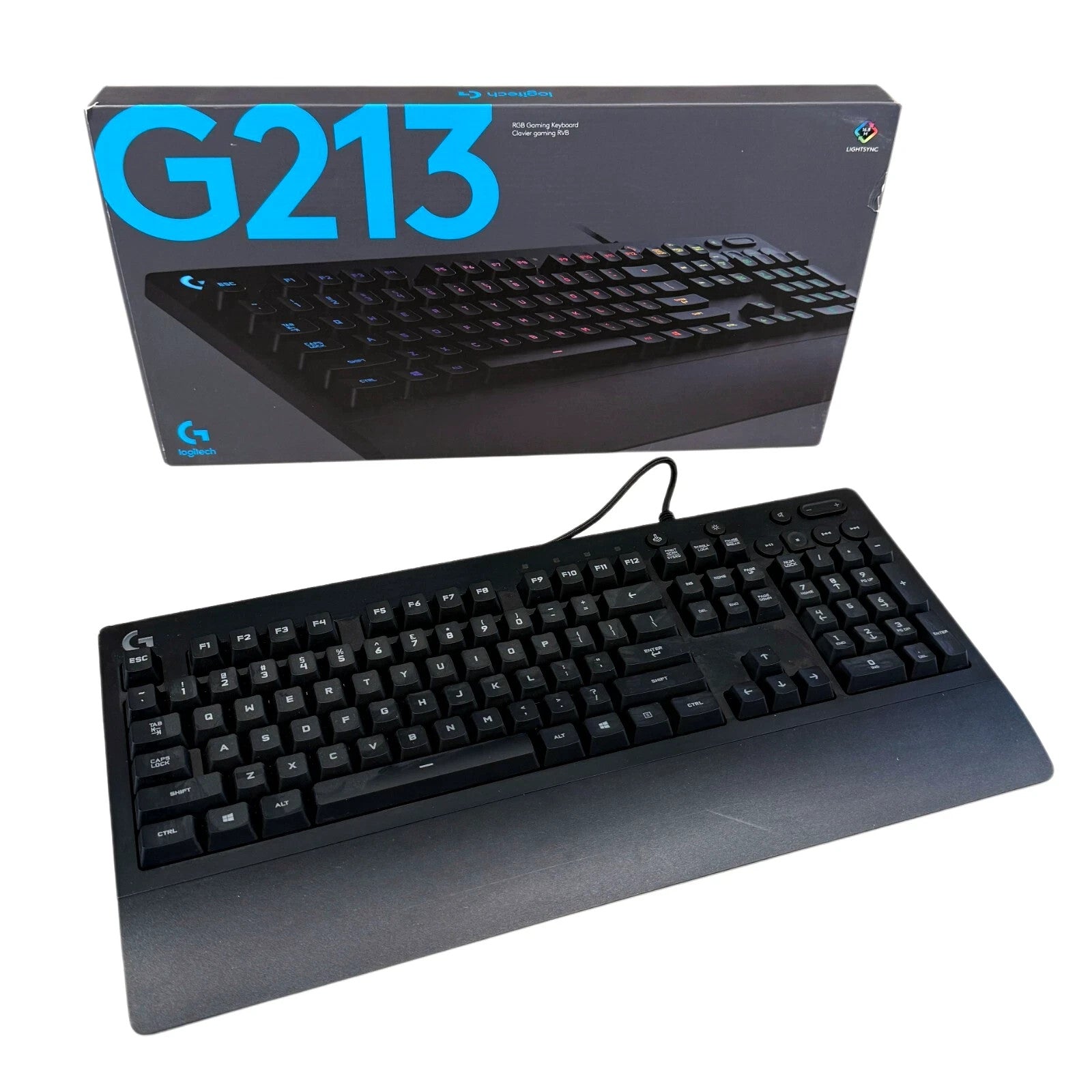 Logitech G213 Prodigy Gaming Keyboard - Black 920-008083