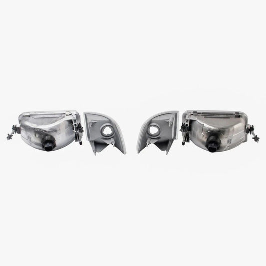 Headlights Parking Lights Kit Fits 1993-1997 Ford Ranger