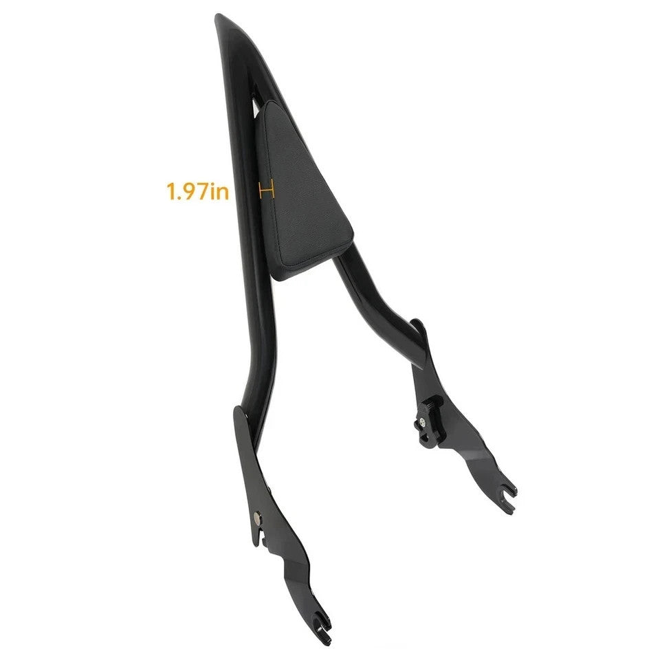 28" Backrest Sissy Bar For Harley Road Glide Street Touring Road King 2009-2025