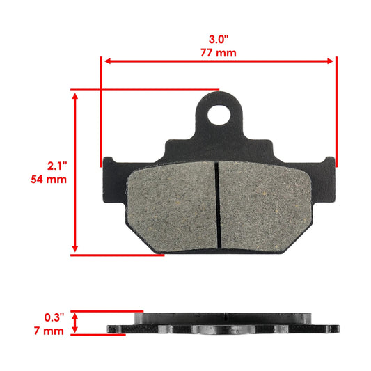 Brake Pads for Suzuki GZ250 Gz 250 Marauder 1999-2010 Motorcycle Front Pads