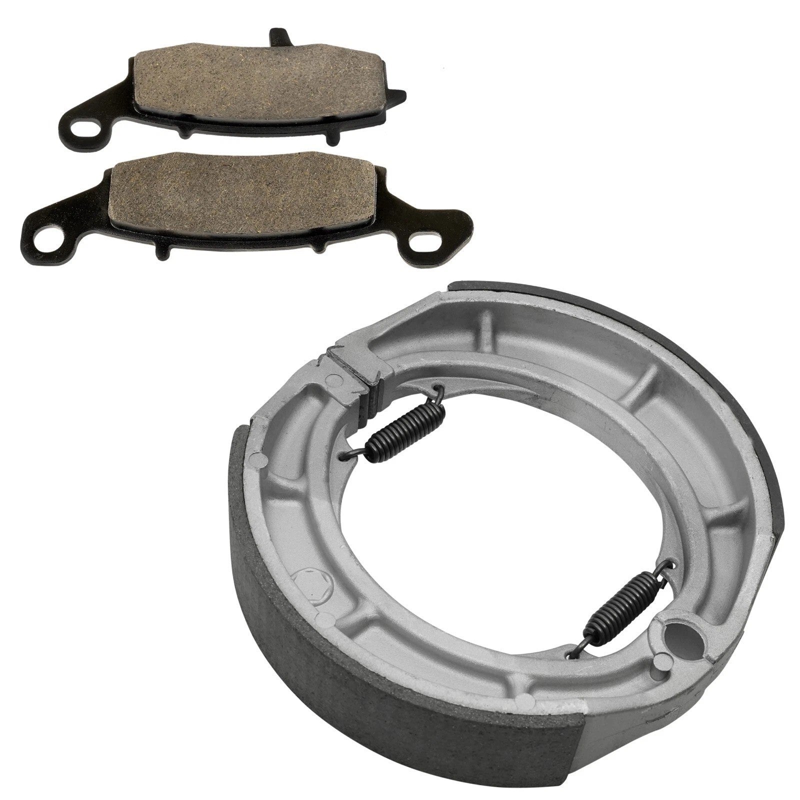 Front Brake Pads & Rear Brake Shoes for Suzuki VZ800 Marauder 800 1997-2004