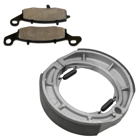 Front Brake Pads & Rear Brake Shoes for Suzuki VZ800 Marauder 800 1997-2004