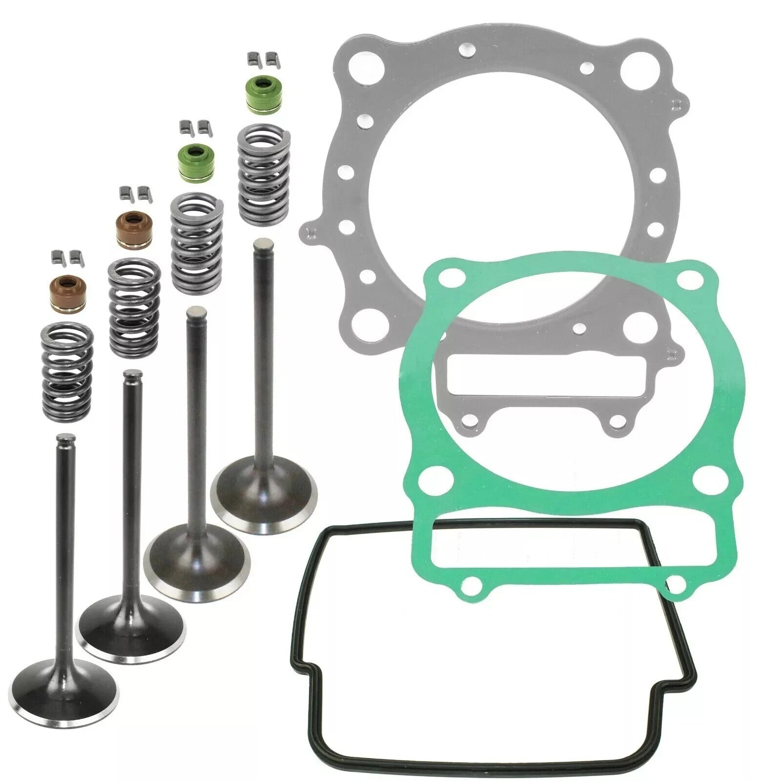 Caltric Cylinder Intake Exhaust Valve Gasket Kit for Honda TRX450ER 2006-2014