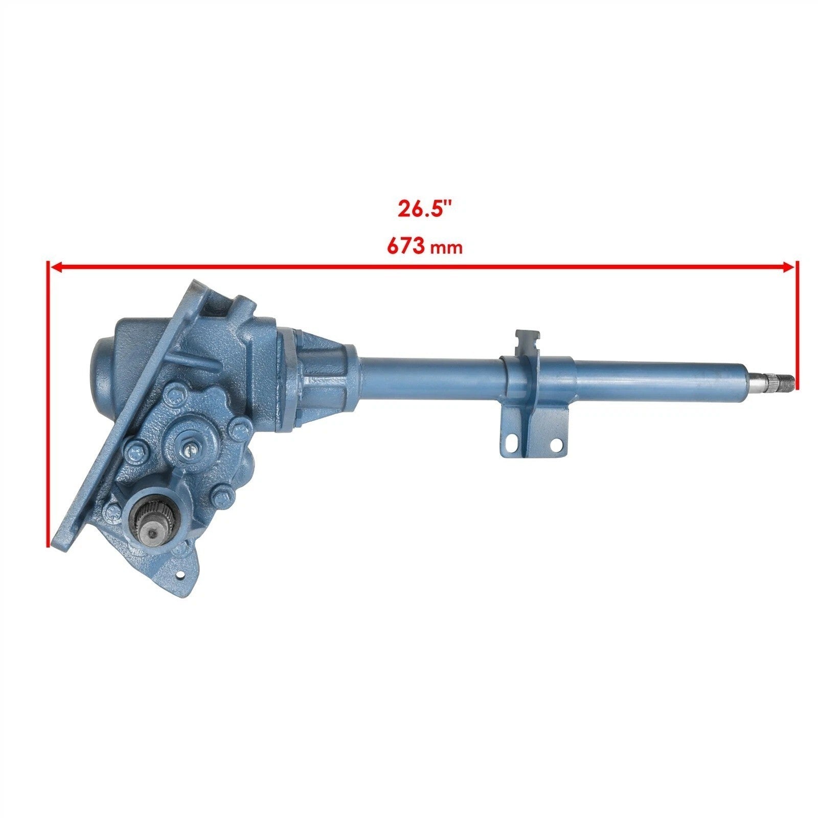 Complete Steering Box w/ Arms fits Ford E0NN3503AA 2000 2100 3000 3610 4000 4610
