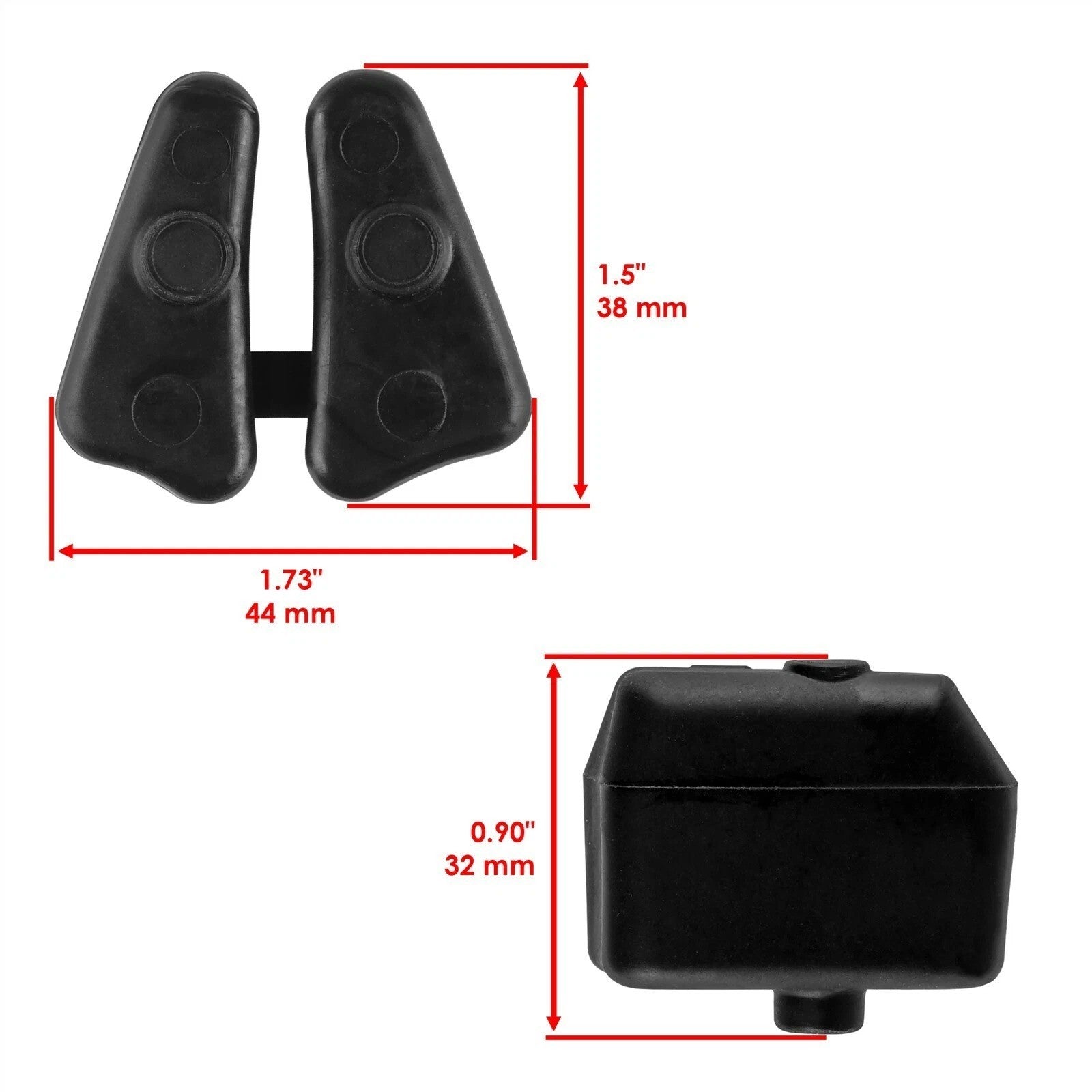 6 Rear Wheel Damper Set fits Honda 06410-MCF-000 Rear Wheel Damper Set