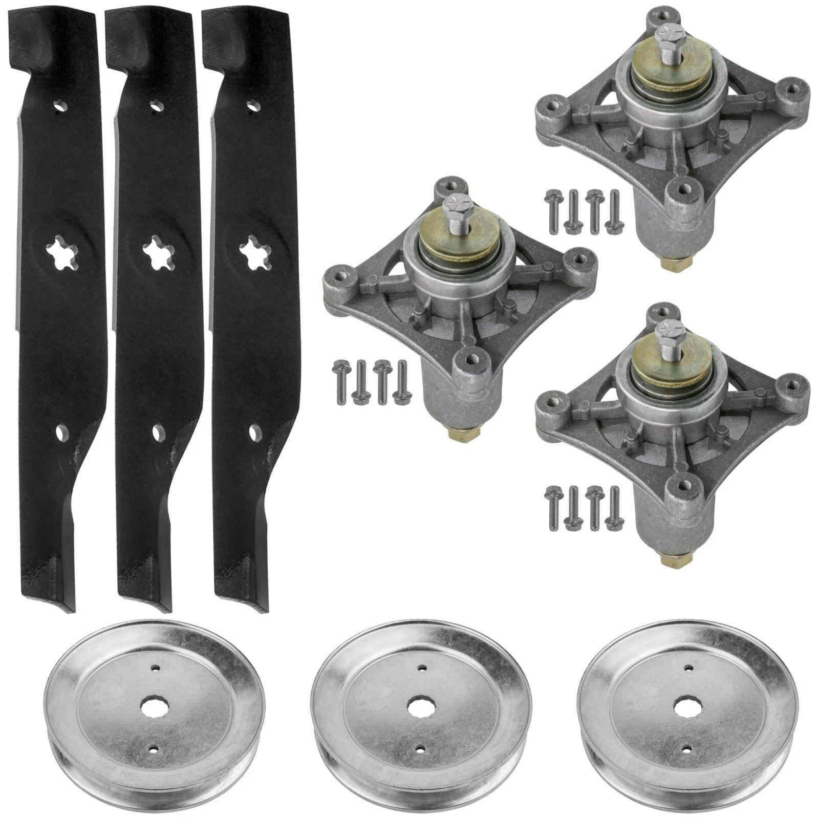54" Deck Spindle & Pulley Blade for Husqvarna YTH2454 YTH24V54 917.279220