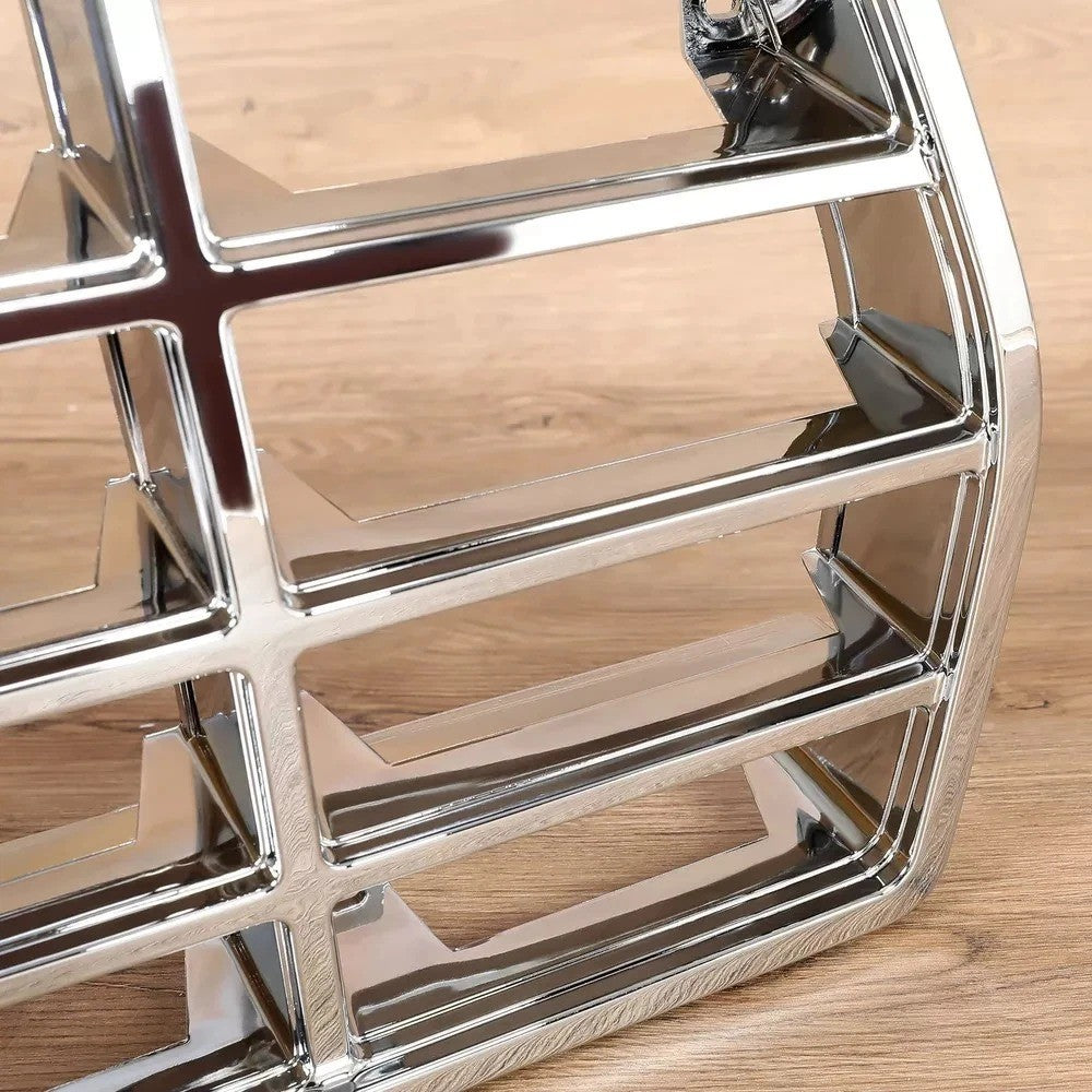 HECASA Grille For Ford F-150 Bronco 1978-1979 Front Chrome Shell & Insert Kit