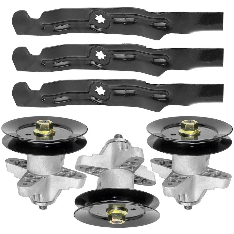50" Deck Spindle Blade Rebuild Kit fits Troy Bilt RZT 50 Mustang XP 50" Deck