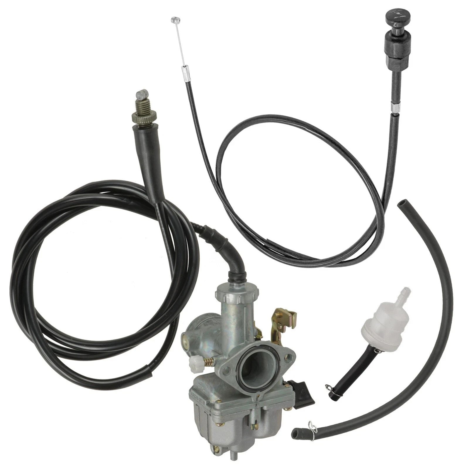 Carburetor W/ Choke Throttle Cable For Honda TRX250EX Sportrax 250 2X4 2001-2005