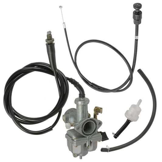 Carburetor W/ Choke Throttle Cable For Honda TRX250EX Sportrax 250 2X4 2001-2005
