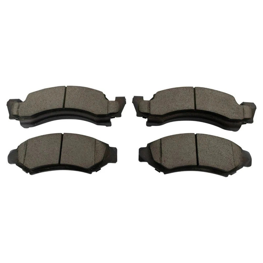 Front Ceramic Brake Pad Set For Ford Bronco E150 Van F150 Pickup Truck