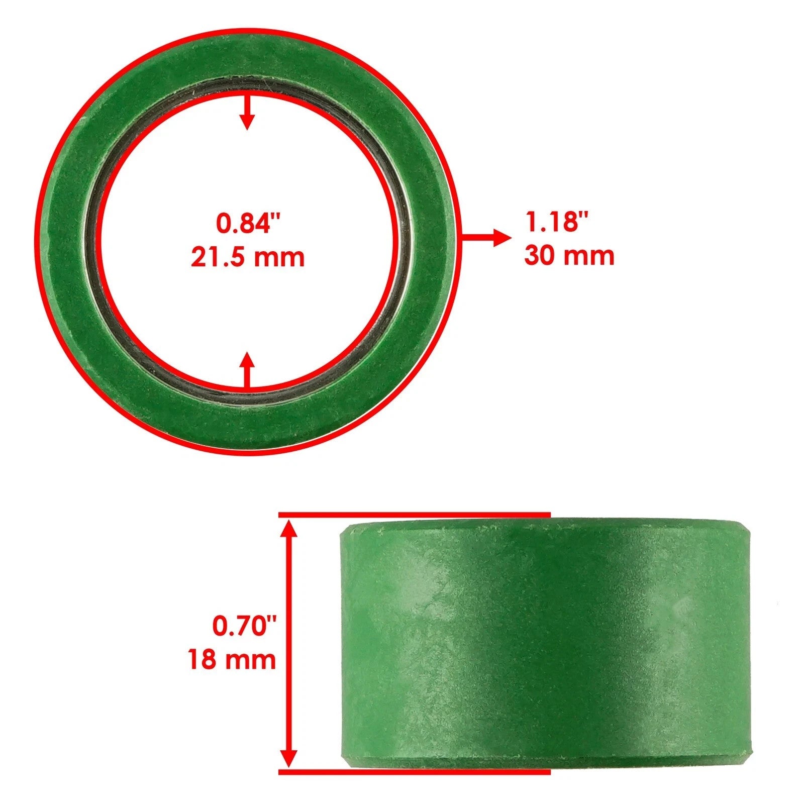 8x Clutch Movable Drive Roller for Arctic Cat 0823-170 Weight 23.5g