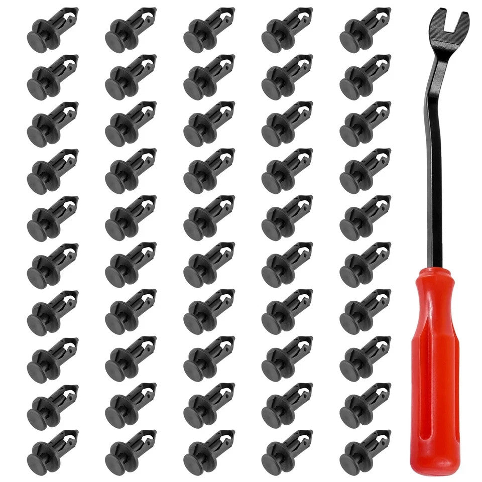 50 Fender Rivet w/ Tool for Polaris RZR 1000/ RZR XP 1000/ RZR XP 4 1000 7661855