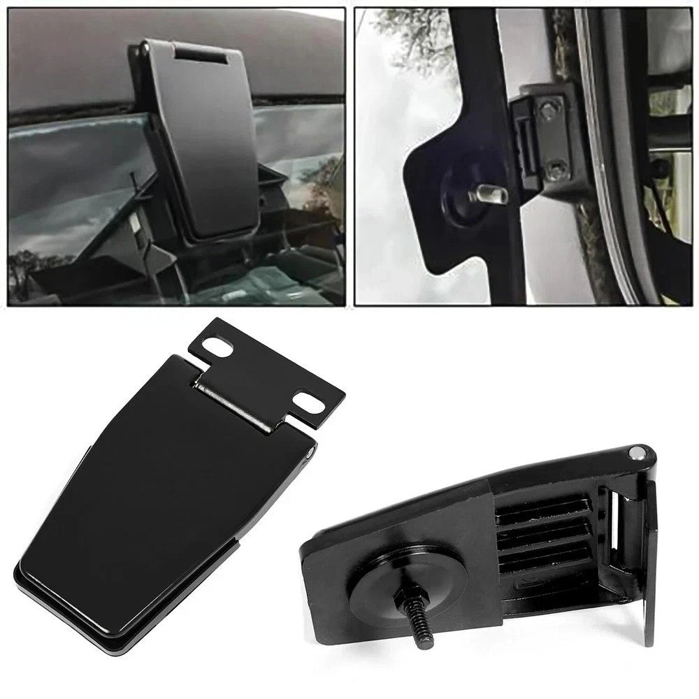 For 1987-2006Jeep Wrangler YJ TJ Hardtop Liftgate Window Glass Hinges Stainless