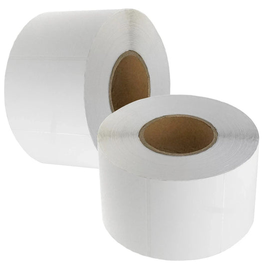 4x6 (4" x 6") Shipping White Direct Thermal Labels - 3" Core - (2) Roll of 1000
