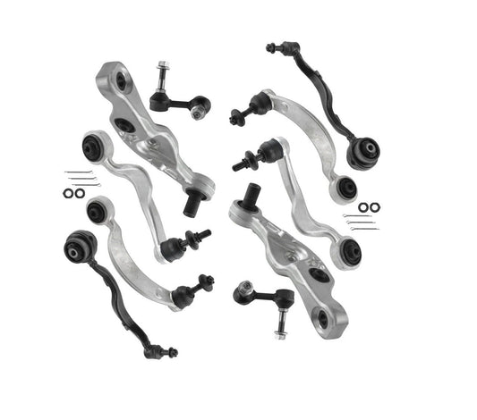 Front Upper & Lower Control Arms Ball Joints Sway Links for Lexus LS460 New