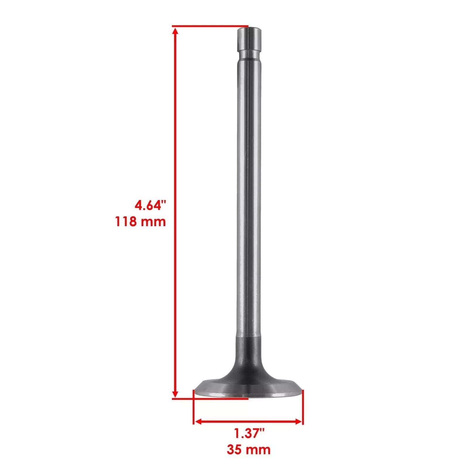 Caltric Exhaust Valve for Kohler K301 K241 K482 235826-S 505511 K-Series Engines