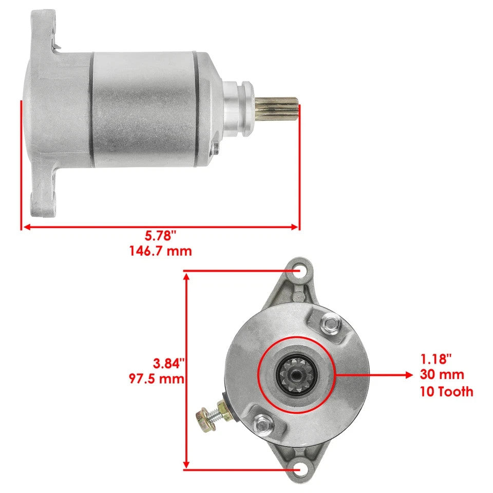 Starter for Arctic Cat 375 400 2X4 4X4 2002 2003 2004 2005 2006 2007 2008