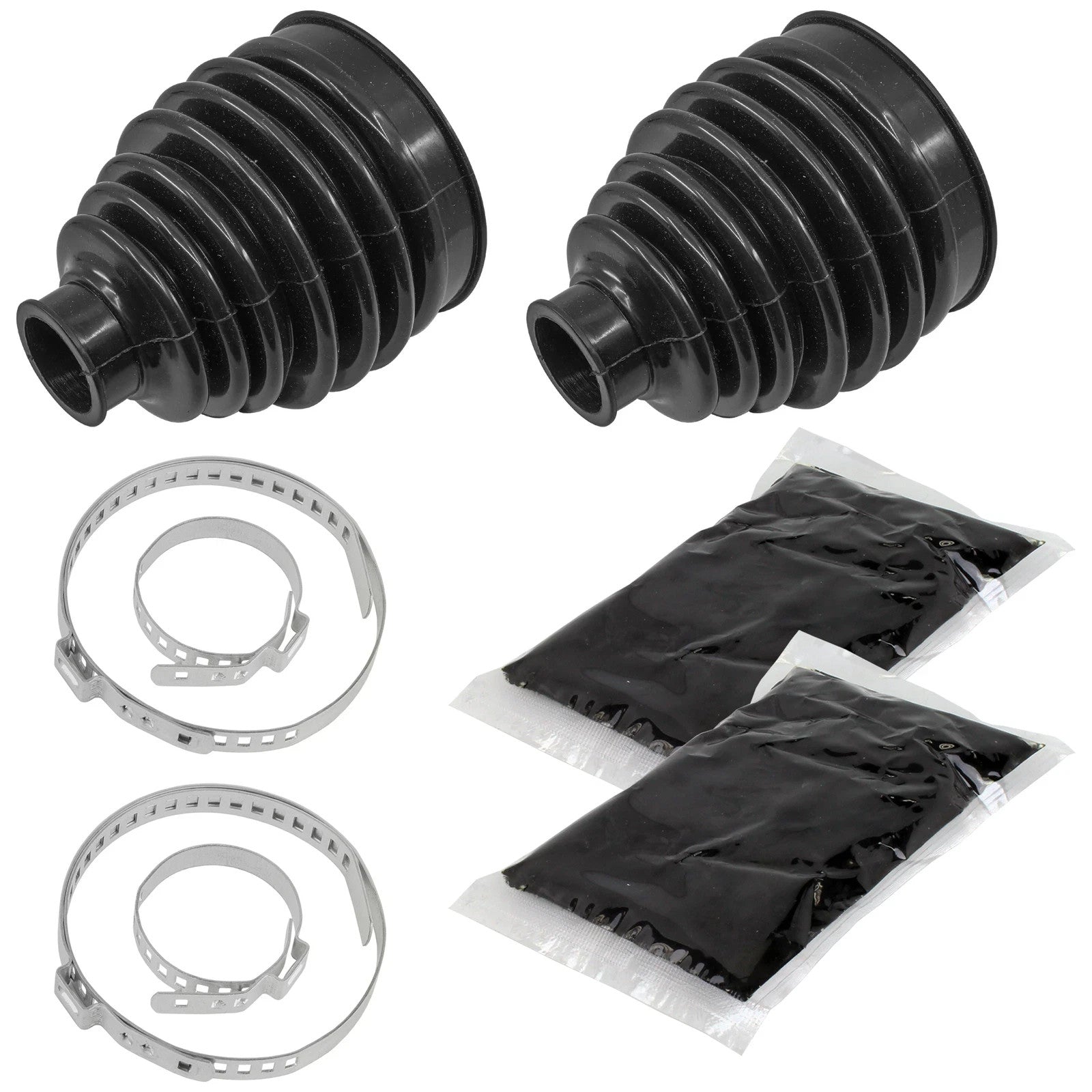 Caltric 2208272 Front Axle Outer CV Boots for Polaris Ranger 1000 2020-2024