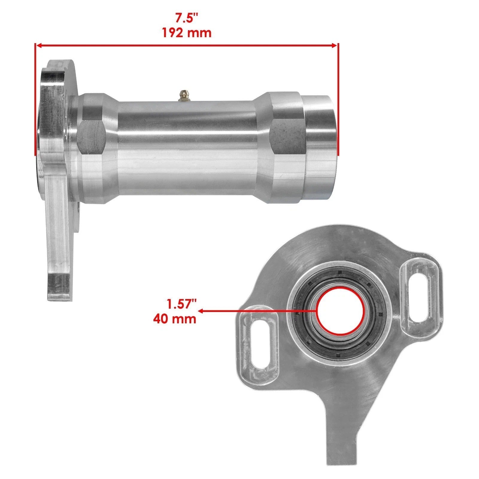 Rear Axle Bearing Carrier Hub for Yamaha YFZ450 YFZ 450 2004-2005