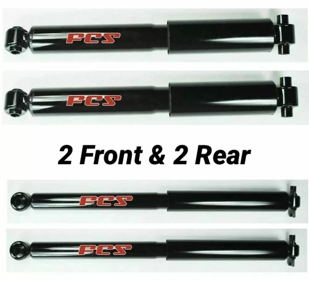 Shocks (4) For 1988 - 1998 Chevy GMC K1500 K2500 K3500 Sierra Silverado 4x4 FCS