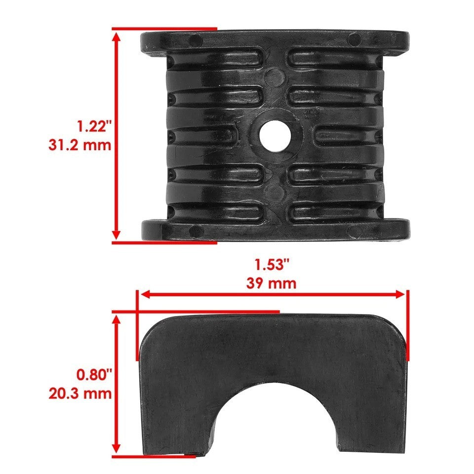 Front Stabilizer Sway Bar Bushing For Polaris General 1000 16-19 5452274 5451233