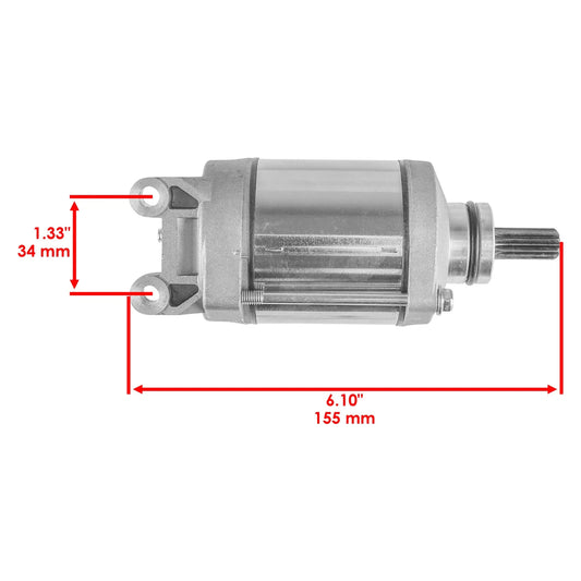 Starter Motor for Kawasaki KFX450R KSF450-B ATV 21163-0033 2008 2009 2010-2014