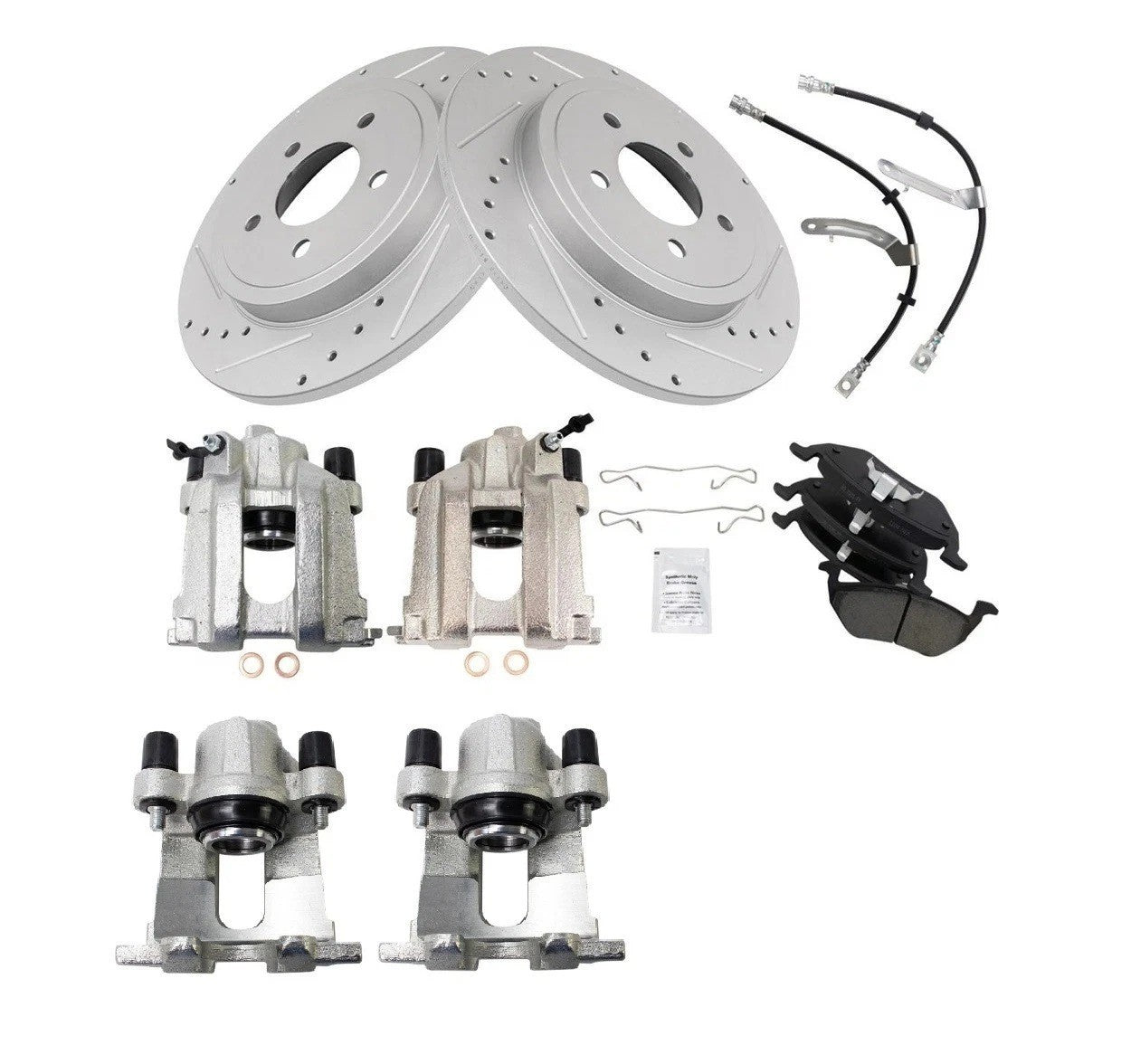 Rear Brake Pad & Rotor Kit For Ford Mazda Mercury