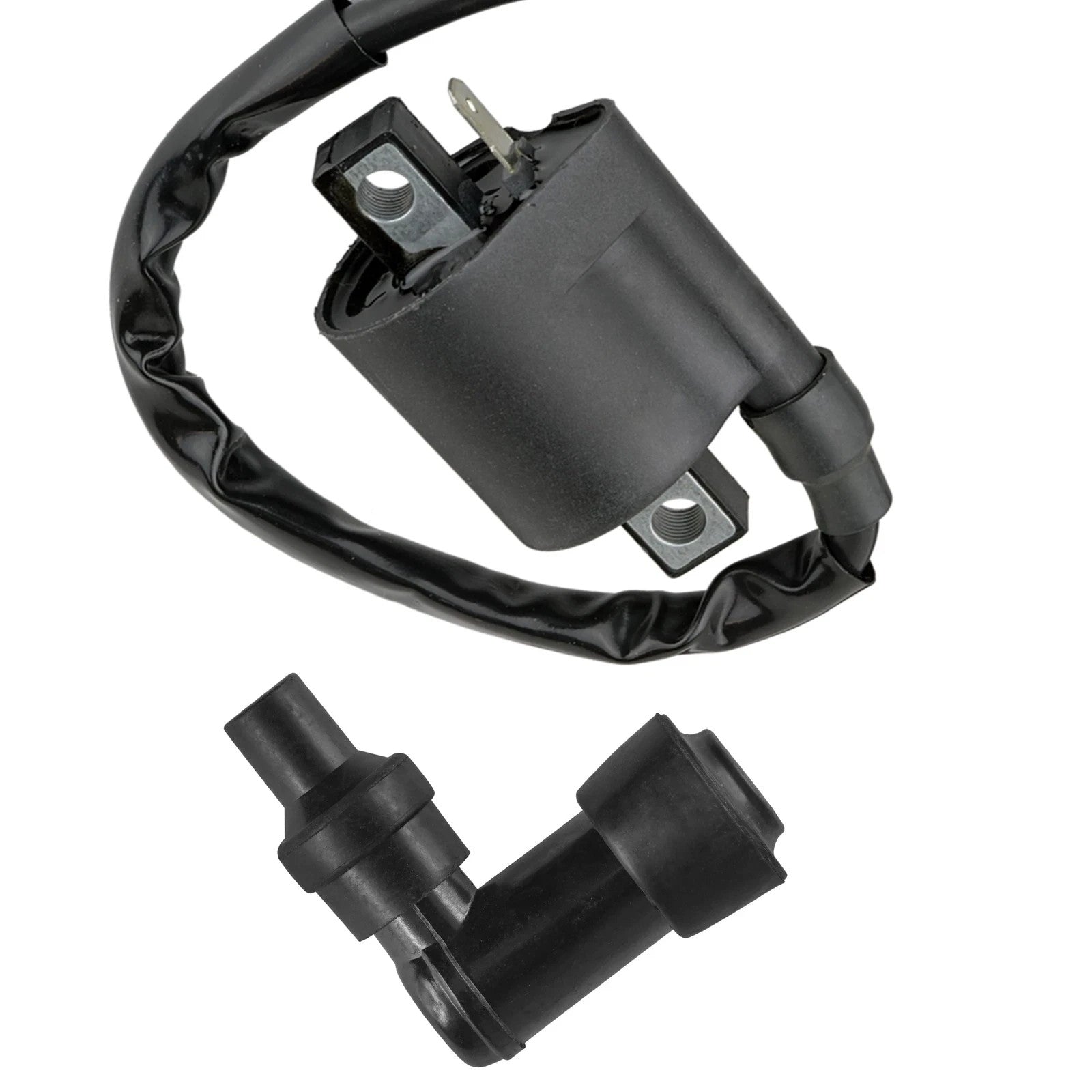 Ignition Coil with Spark Plug Cap for Yamaha TT-R90 TTR90 TTR90E 2000 2001- 2007