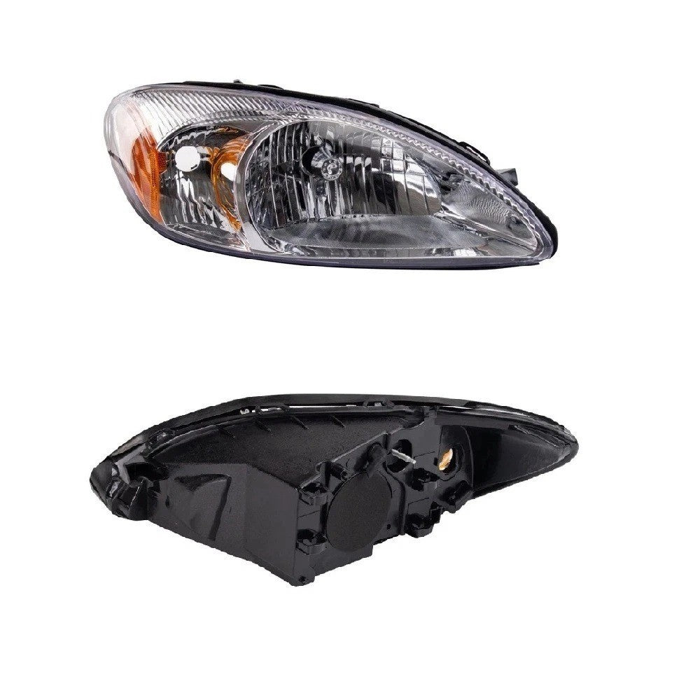 Headlight Assembly Set Driver & Passenger Side Fits 2000-2007 Ford Taurus