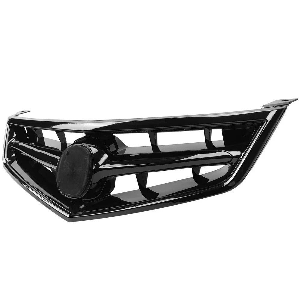HECASA Front Upper Bumper Grille Grill w/Molding For Acura TSX 2006 2007 2008