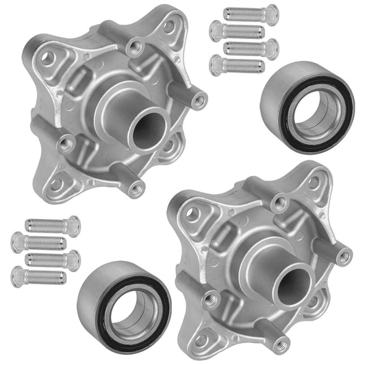 Rear Wheel Hub w/ Bearing Bolt For Polaris RZR 800 EFI / RZR S 4 800 2008-2014