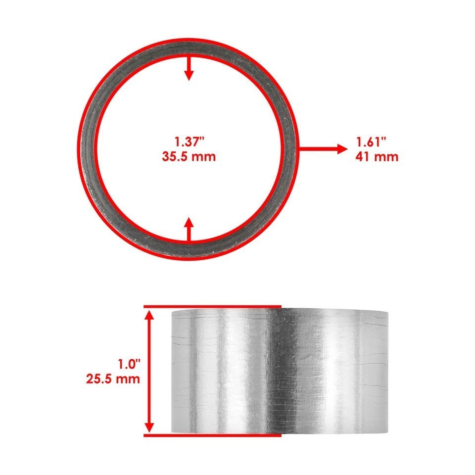 Exhaust Pipe Gasket for Kawasaki KLR250 KL250D 1987-2005