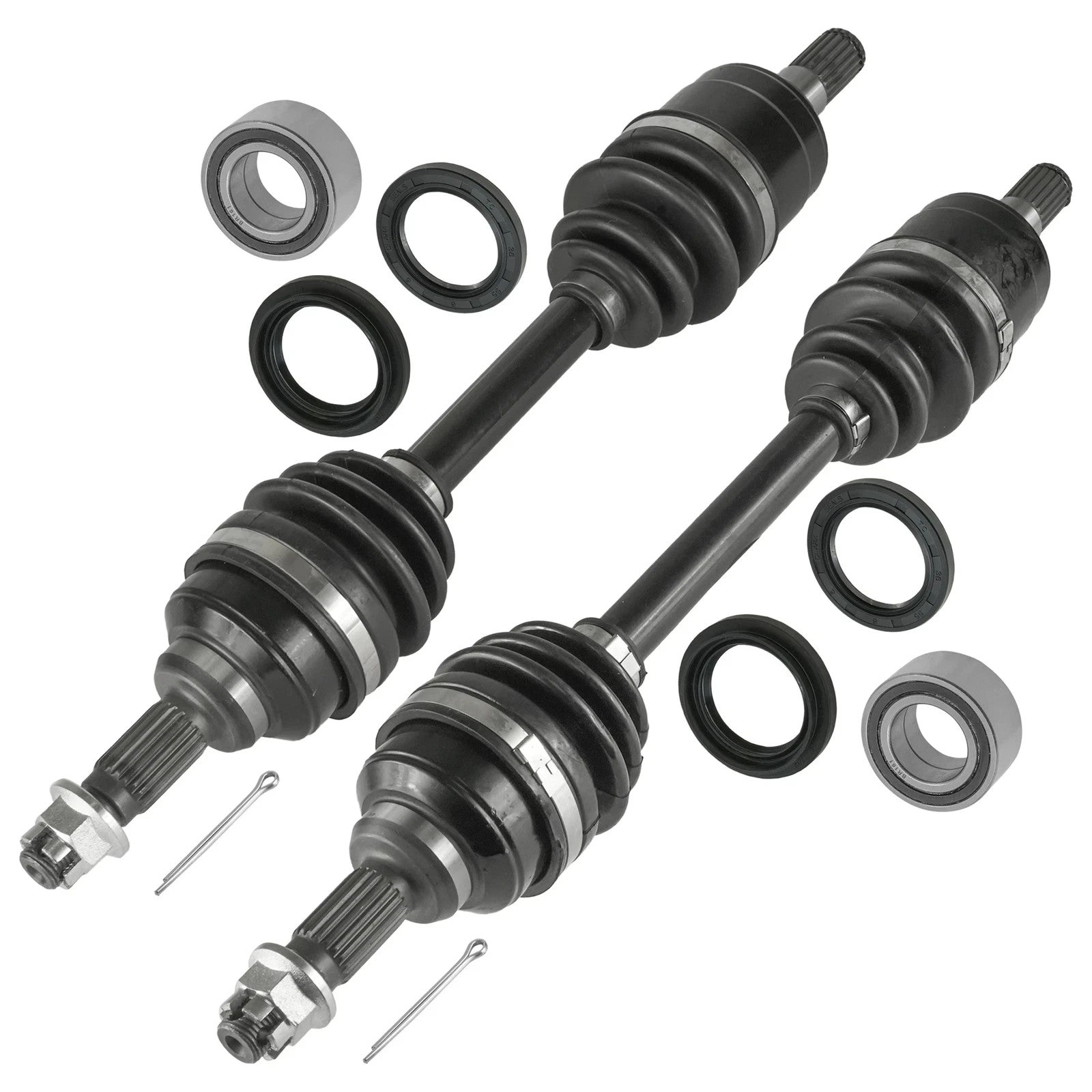 for Honda TRX400FW Foreman 400 4X4 95-2001 Front RH /LH CV Joint Axle w/ Bearing