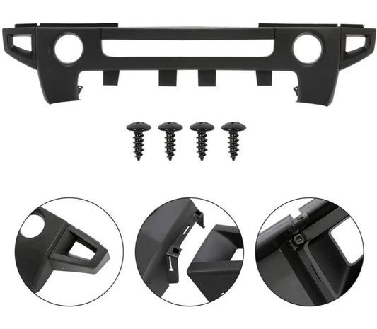 Front Bumper Cover w/ Fog Light Lamp Holes For Hummer H3 2006-2010/H3T 2009-2010