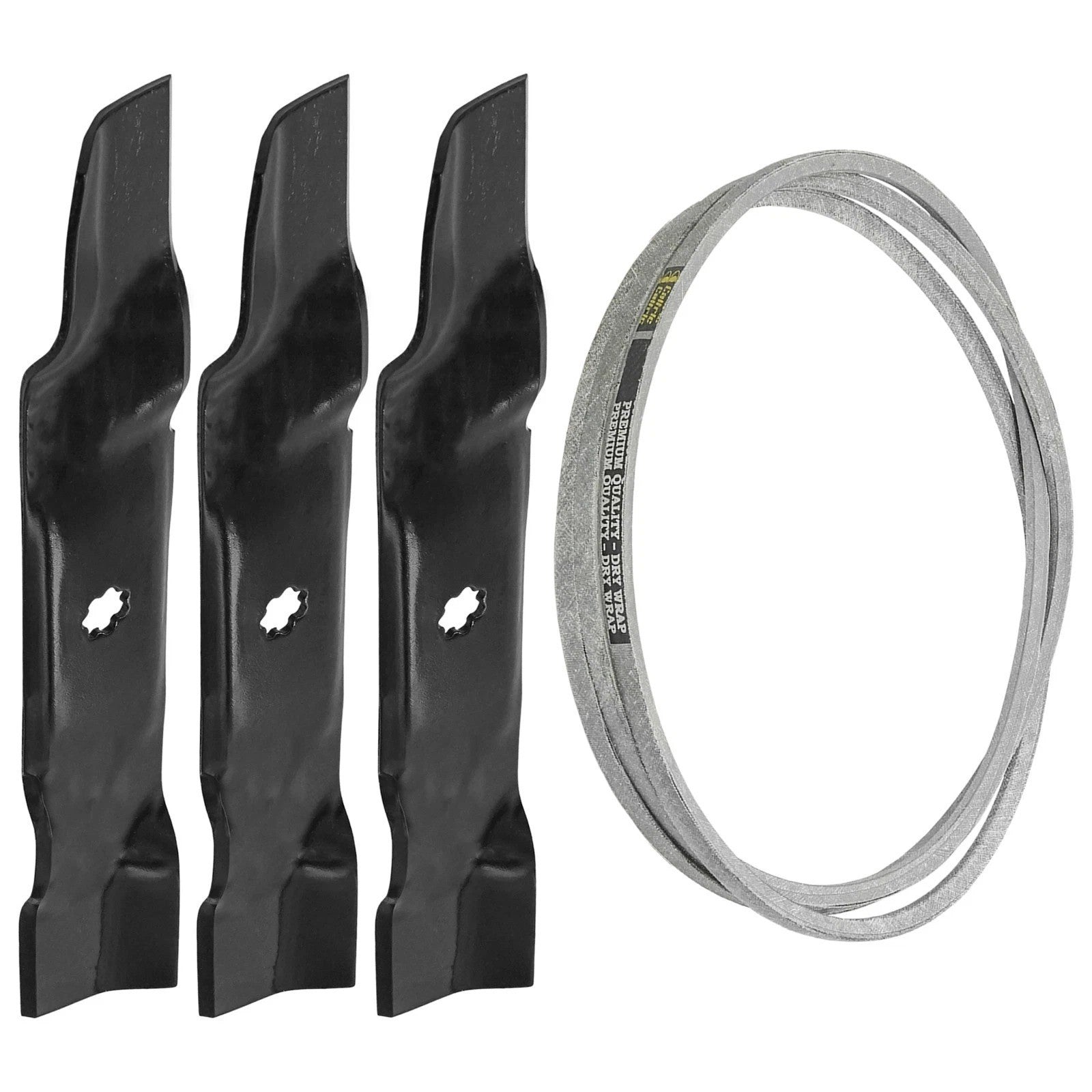 Deck Blade And Belt For John Deere 145 155C D140 D150 D160 LA130 LA140