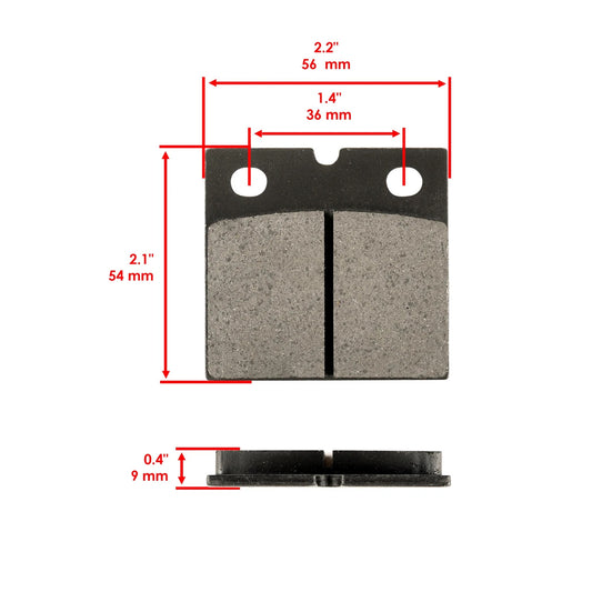 Brake Pads for BMW K100 Rt K100Lt K100Rs 1985-1988 Front Rear  Pads