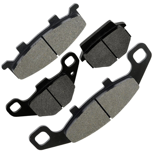 Front & Rear Brake Pads for Kawasaki EX500 Ninja 500 500R EX500S 1994-2009