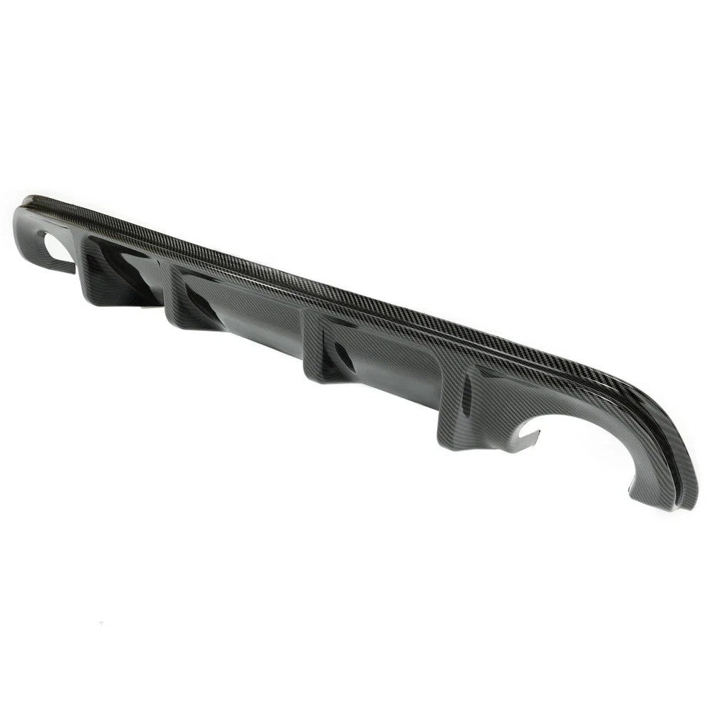 For Infiniti Q50 2014-2017 Carbon Fiber Style  Rear Diffuser Bumper Lip Spoiler