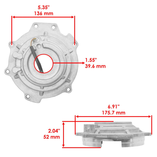 Caltric 3236681 Front Differential Output Cover For Polaris Ranger RZR Ace