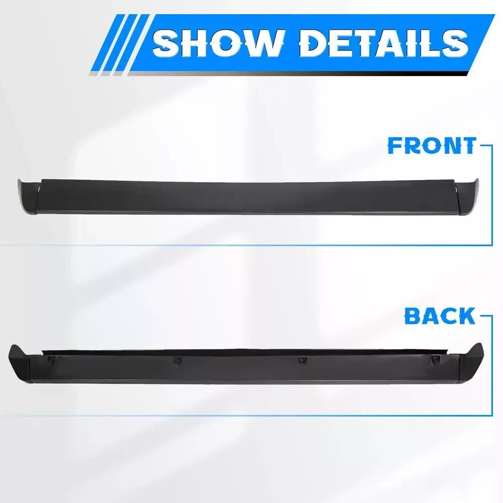 3PCS For Chevy Silverado 2007-2014 Tailgate Tail gate Wing Spoiler