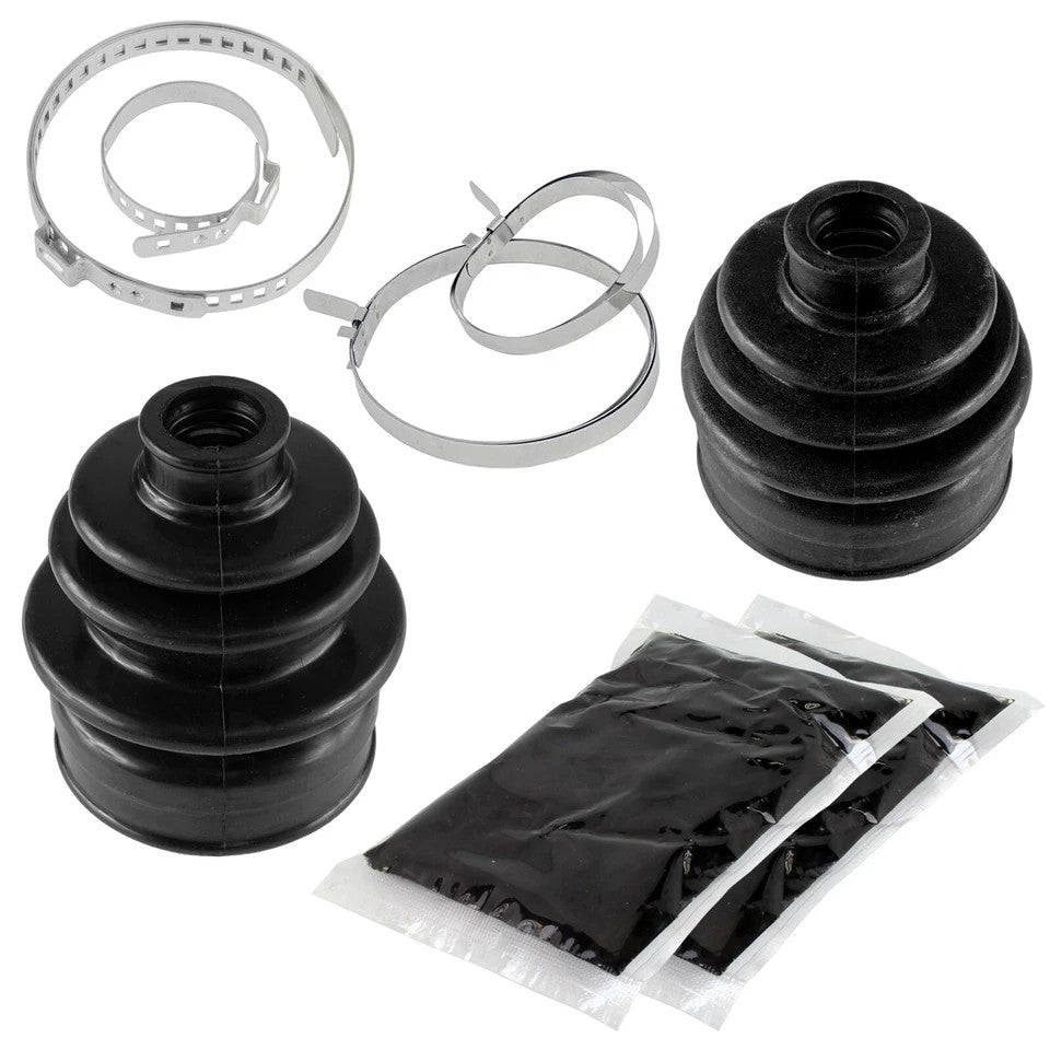 Rear Axle Inner Outer CV Boot Kit for Yamaha Grizzly 450 YFM450 4X4 2011 - 2014