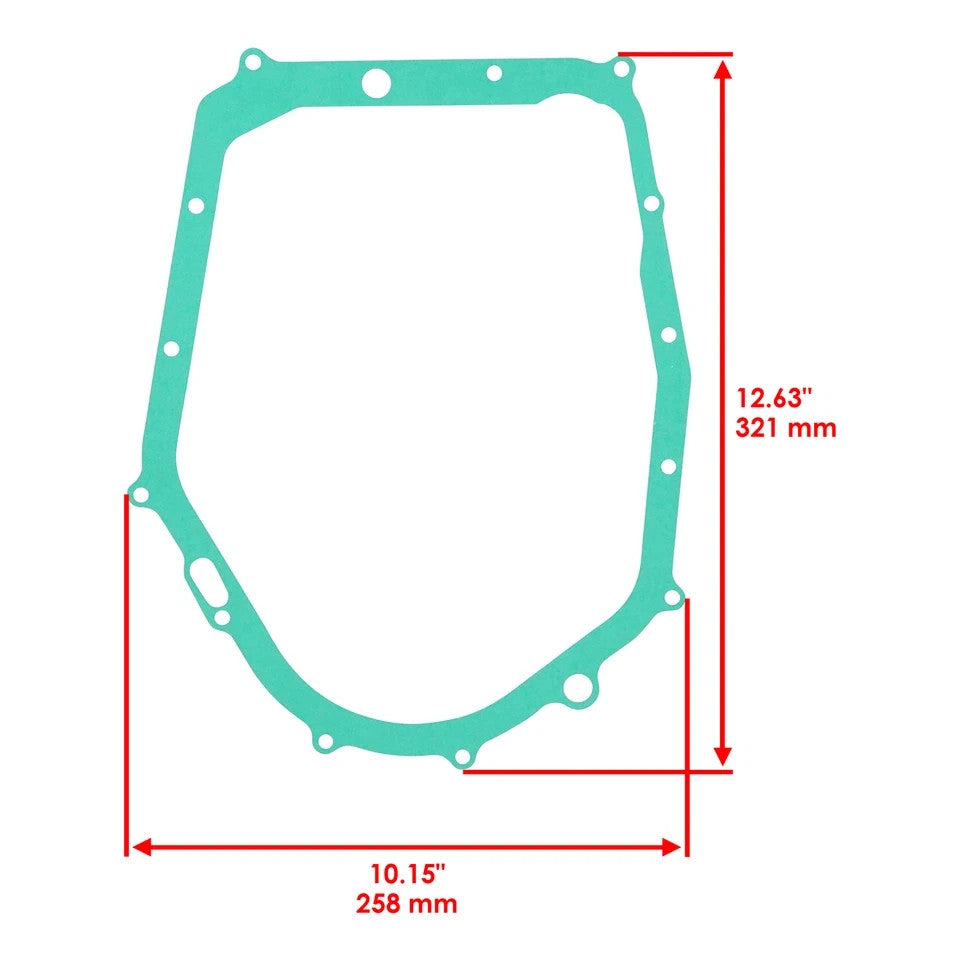 for Yamaha 3GD-15461-00-00 Clutch Cover Gasket