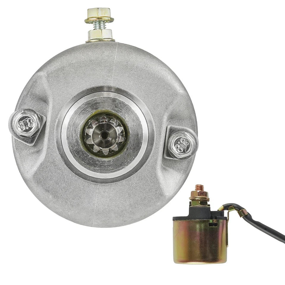 Starter & Relay Solenoid for Honda TRX450 TRX450ES Fourtrax Foreman 1998-2009