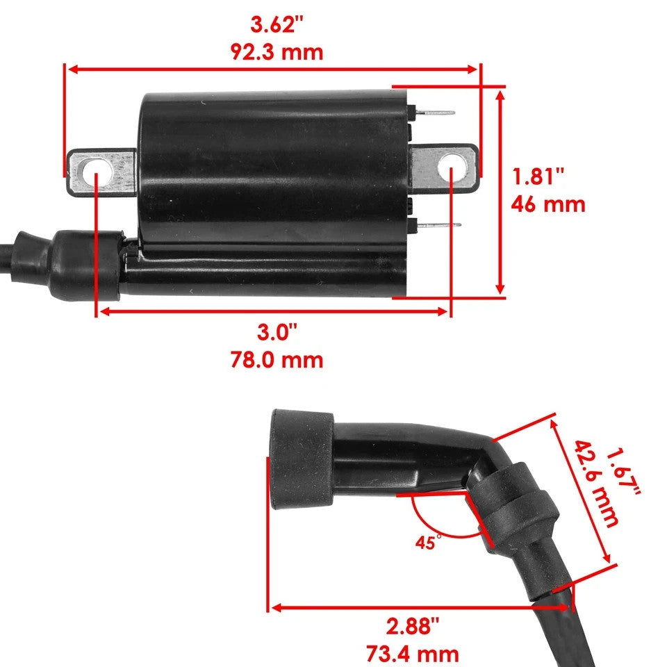 Ignition Coil for Arctic Cat 300 DVX 2009 2010 2011-2016 / Alterra 300 2017 2019