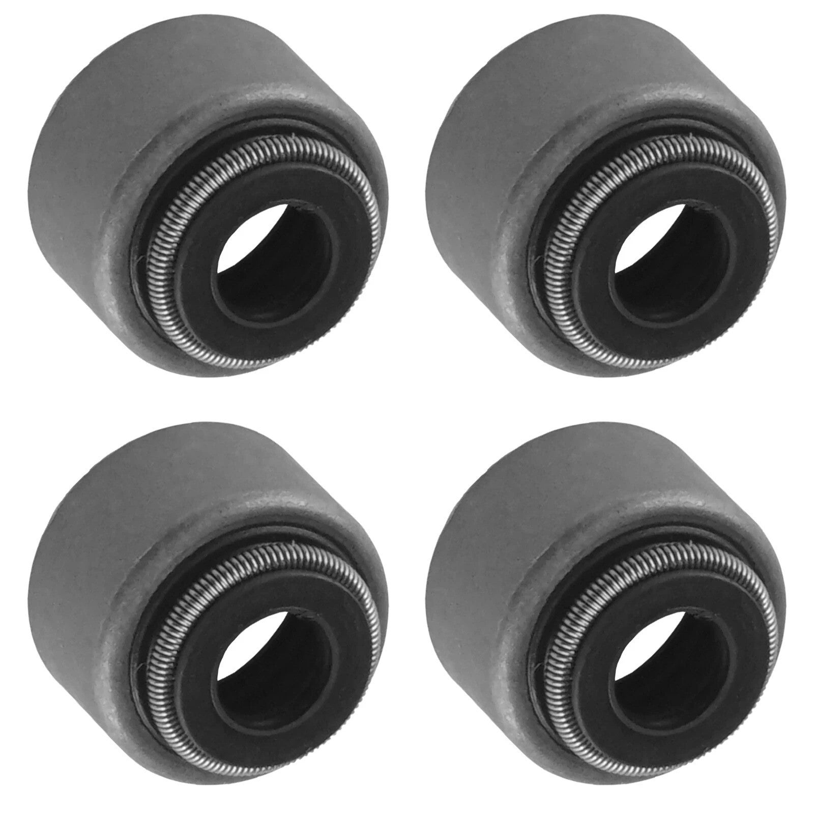 4x Valve Stem Seal For Yamaha Grizzly 700 2007-2012 2019-2021