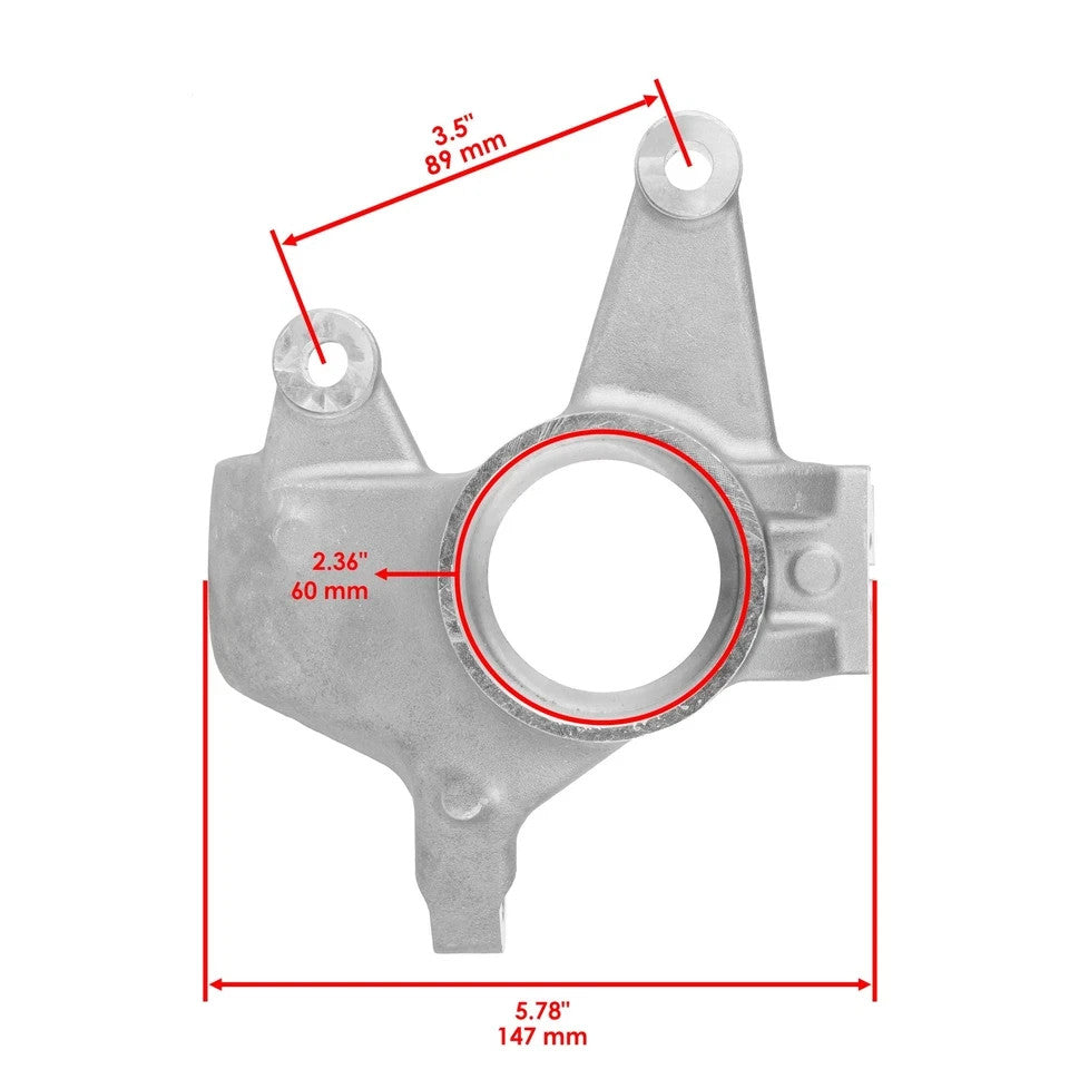 Caltric Front Right Wheel Axle Knuckle For Can-Am 705401291  705403308