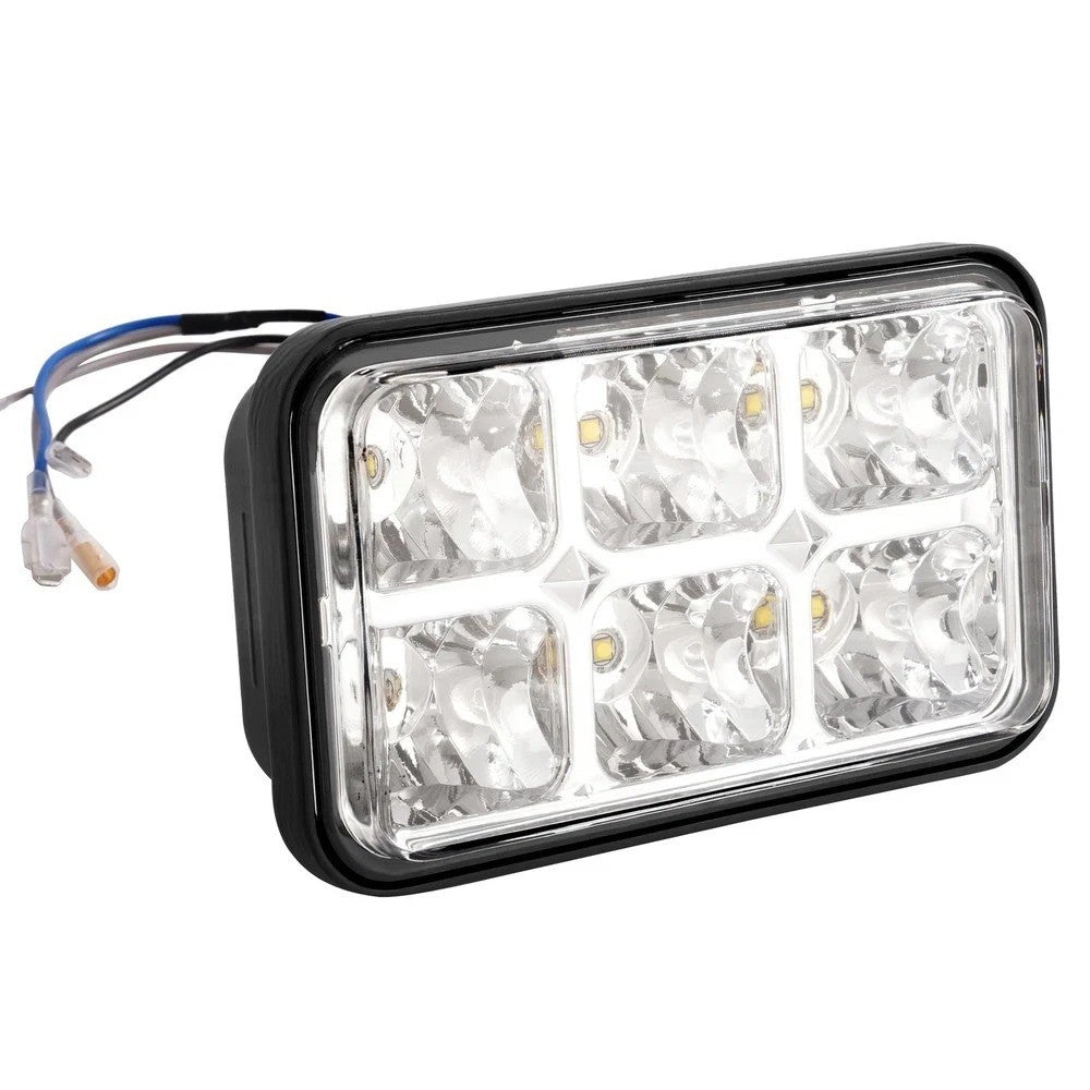 Golf Cart Clear LED Headlight For EZGO 1996+ ST350 1980-1994 Marathon Workhorse